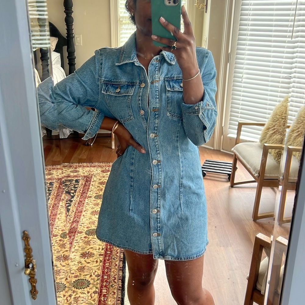 Zara denim dress